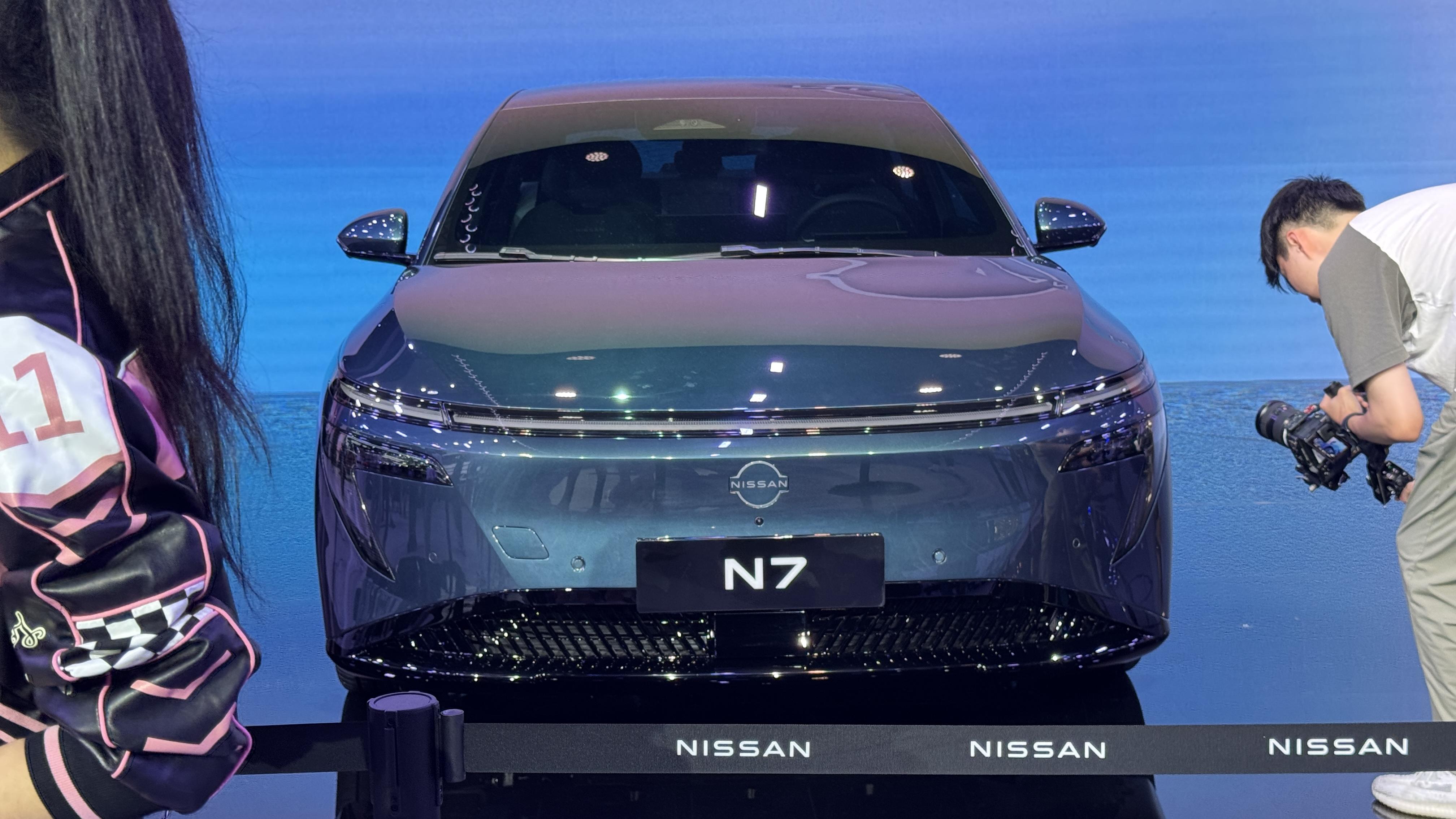 2025年內(nèi)上市！日產(chǎn)全新車型N7在廣州車展首發(fā)亮相