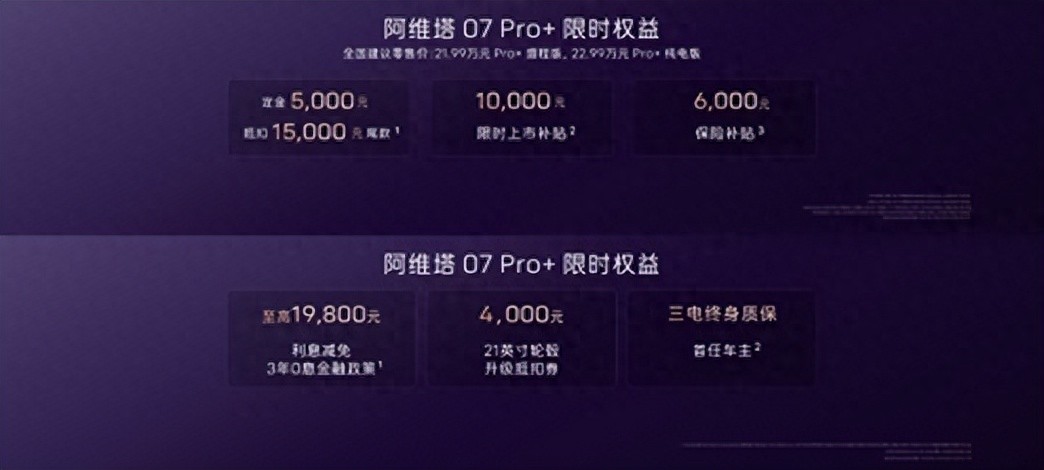 售價(jià)21.99萬元起，標(biāo)配乾崑智駕ADS SE！阿維塔 07 Pro+正式上市
