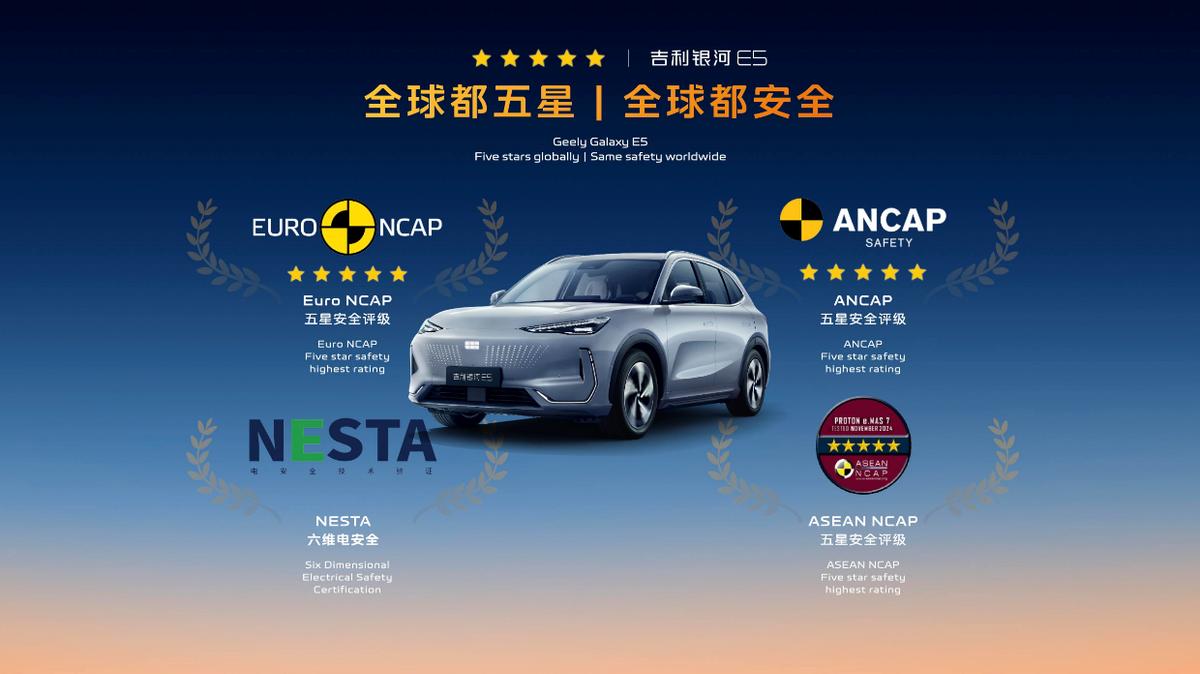 吉利發(fā)布“神盾金磚”電池品牌，銀河戰(zhàn)艦全球首發(fā)