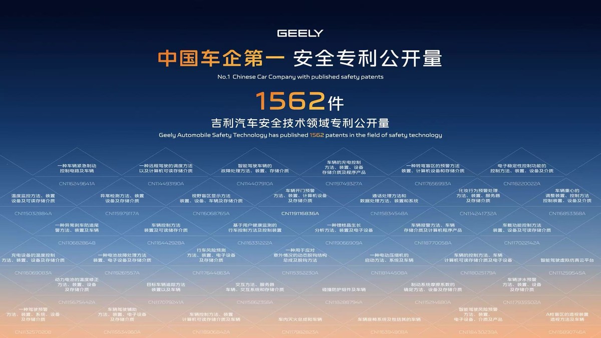 吉利發(fā)布“神盾金磚”電池品牌，銀河戰(zhàn)艦全球首發(fā)